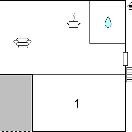 1 Bedroom Lovely In Apartment